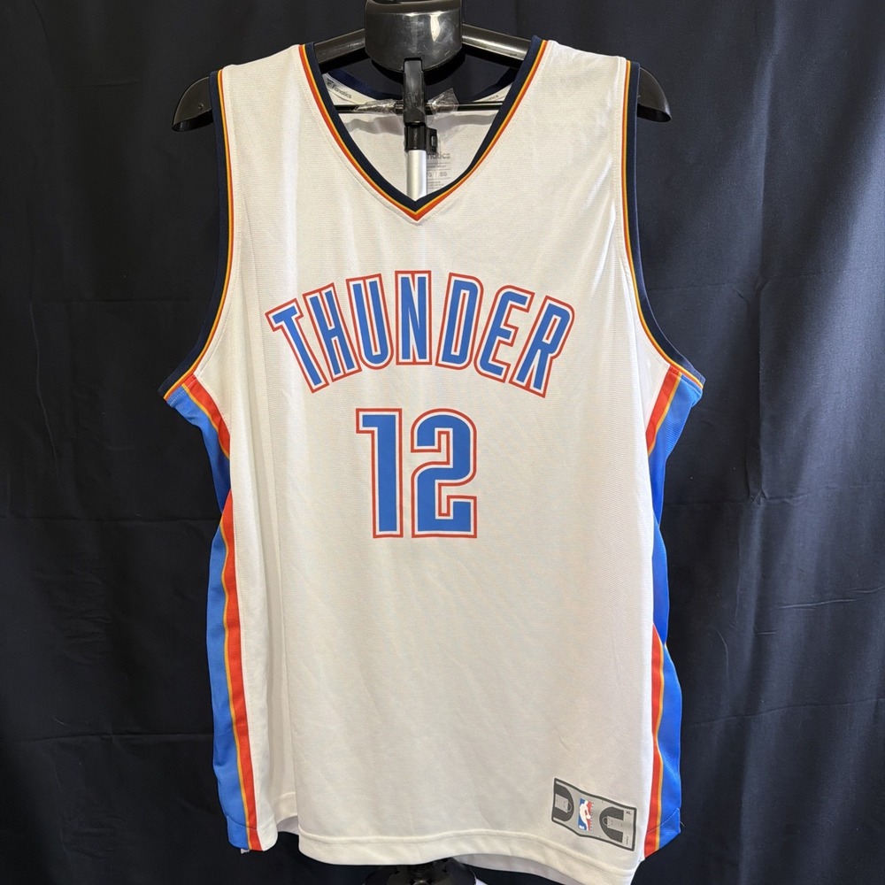 Fanatics Oklahoma City Thunder Steven Adams #12 White Basketball Jersey Size XL